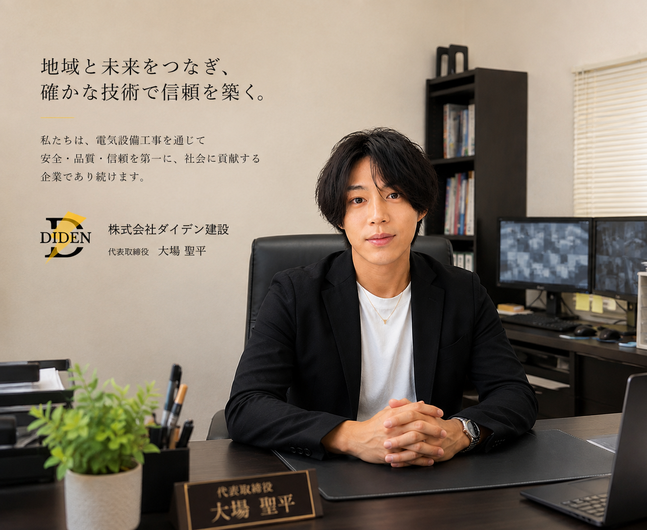 株式会社ダイデン建設　代表取締役　大場 聖平